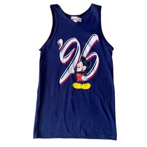 Rare Vintage Unisex Disney Mickey 96’ Muscle Tank Top with Original Tag!